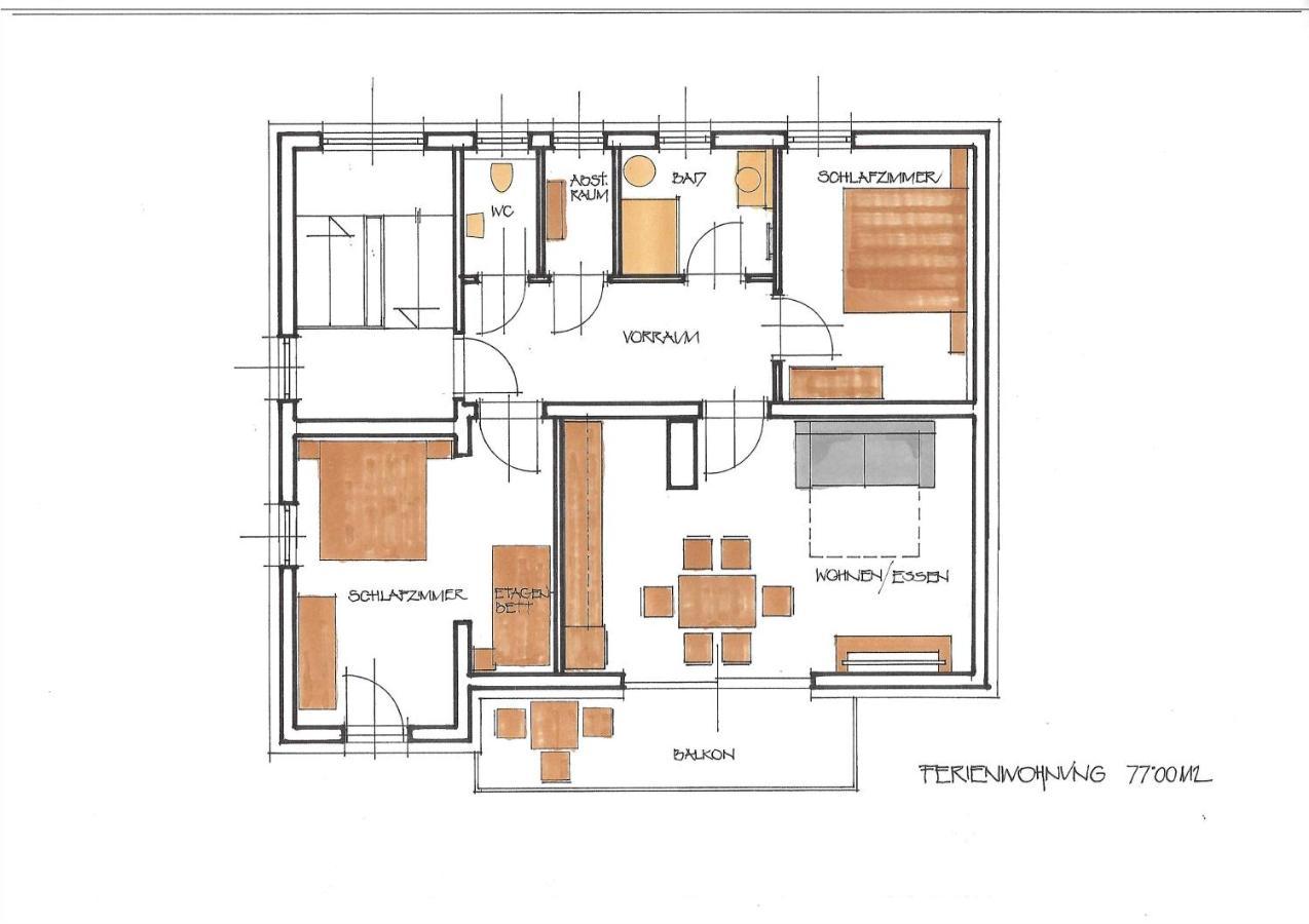 Appartements Cilli Neukirchen am Großvenediger Buitenkant foto
